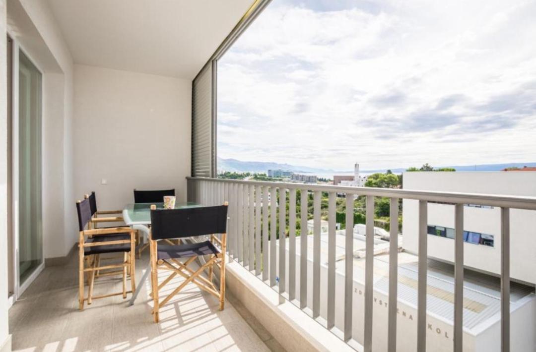 Allora Apartment With Panoramic Sea View Split Eksteriør billede