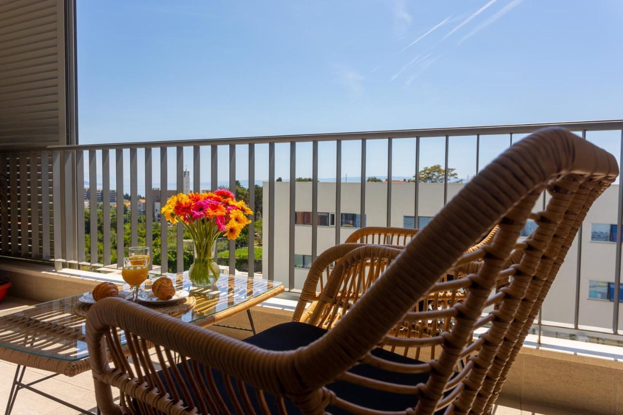 Allora Apartment With Panoramic Sea View Split Eksteriør billede