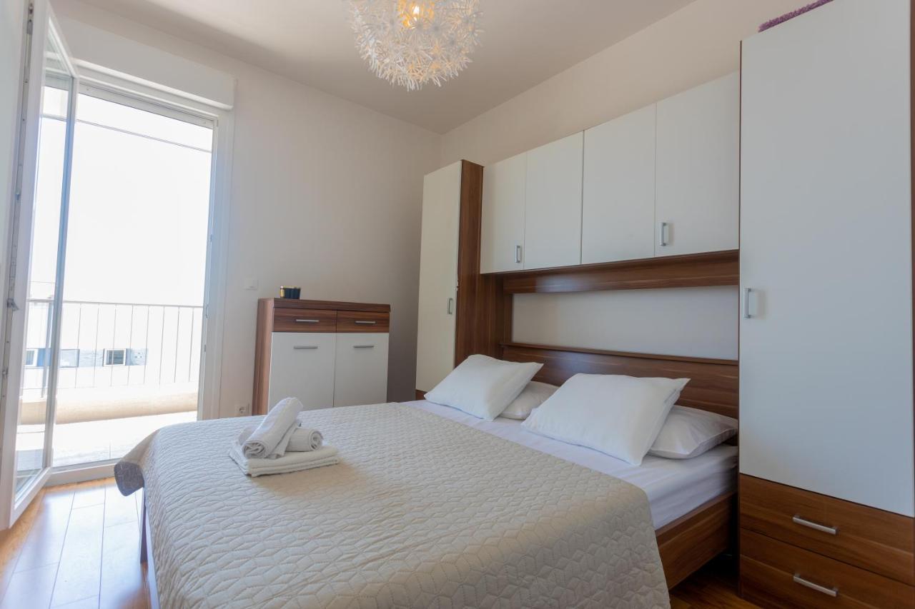 Allora Apartment With Panoramic Sea View Split Eksteriør billede